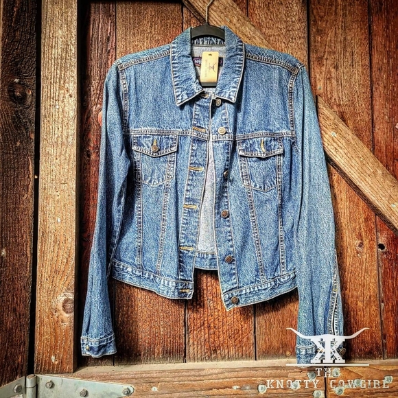 Upcycled Mary Kay Patch Jean Jacket - Picture 2 of 2